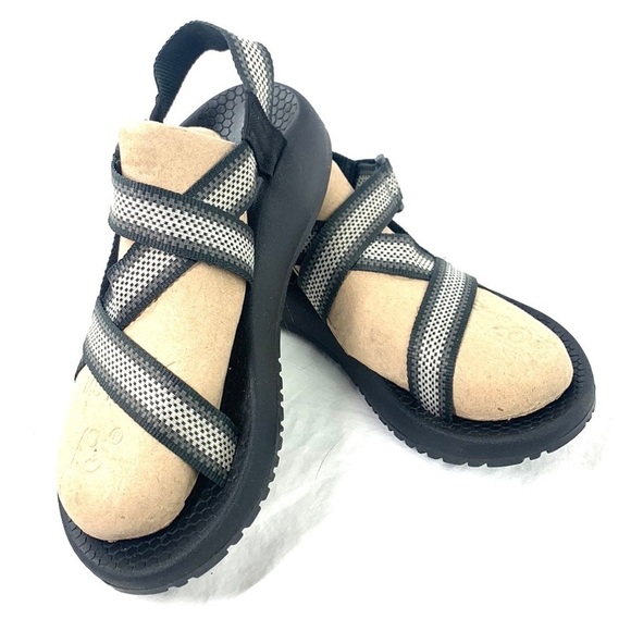 Ozark Trail Waterproof Hiking Sandals - Black/White, Size 8 - Picture 7 of 10